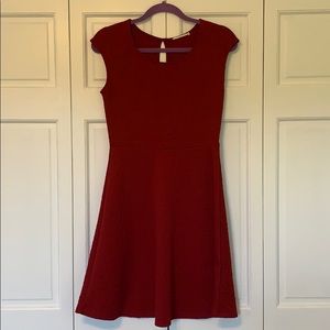Le Lis Red Skater Dress